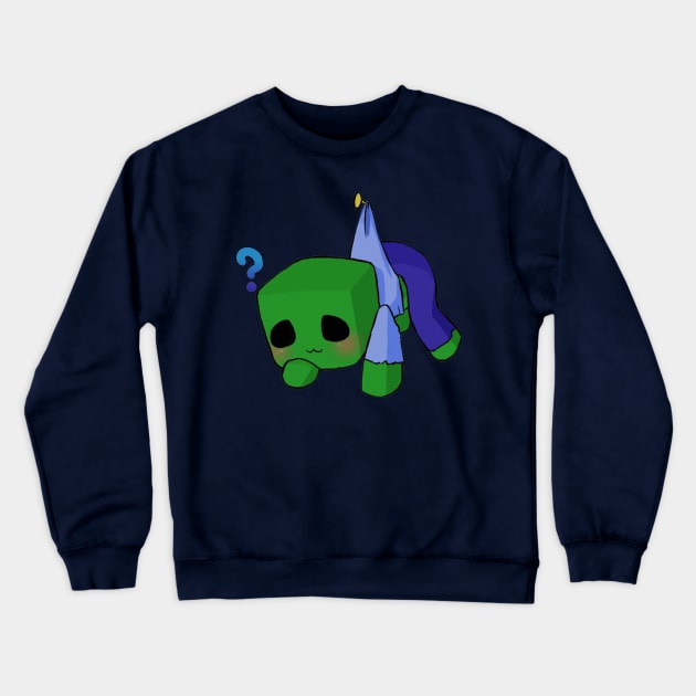 Cute Zombie Crewneck Sweatshirt by puffstuff